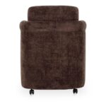 Mesto Rolling Dining Chair Dark Brown 19 Mesto Rolling Dining Chair Dark Brown OA-1035-20 OA 1035 20 Mesto back shadsilo