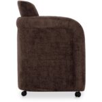 Mesto Rolling Dining Chair Dark Brown OA-1035-20 OA 1035 20 Mesto side shadsilo