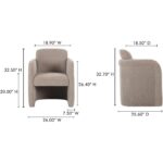 Mesto Rolling Dining Chair Taupe OA-1035-39 OA 1035 39 70