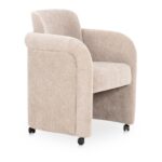 Mesto Rolling Dining Chair Taupe OA-1035-39 OA 1035 39 Mesto diagR shadsilo