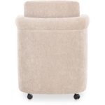 Mesto Rolling Dining Chair Taupe OA-1035-39 OA 1035 39 Mesto back shadsilo