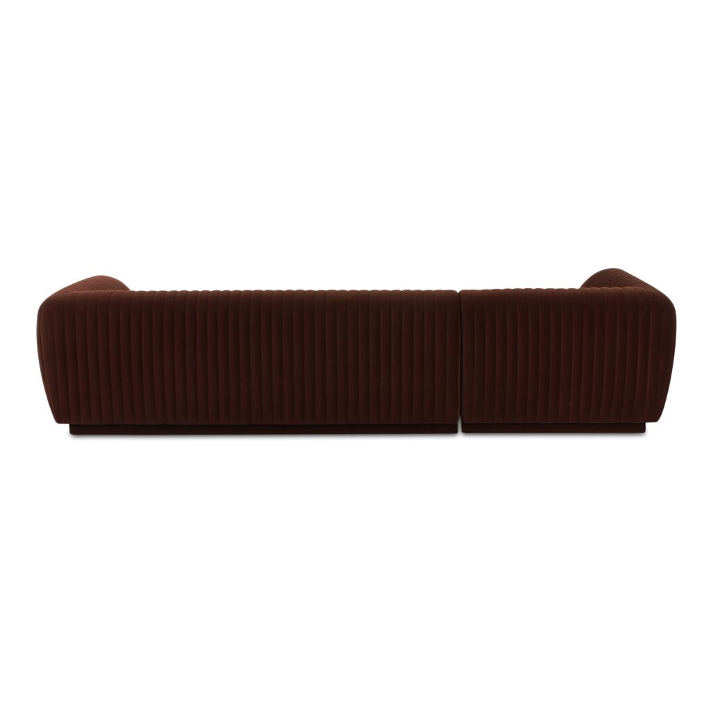 Zandro Left Sectional Warm Brown - Image 4