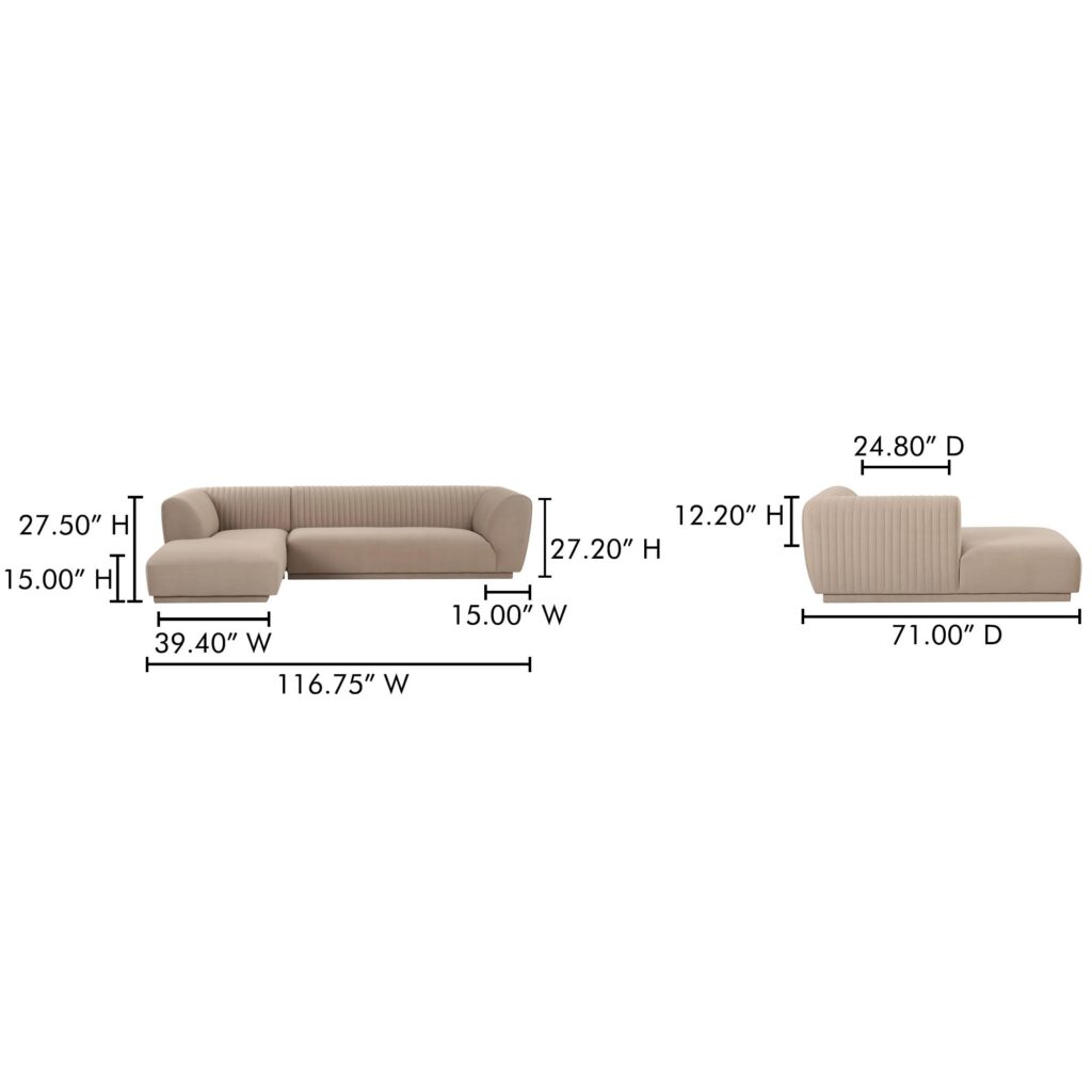 Zandro Sectional Left - Image 10