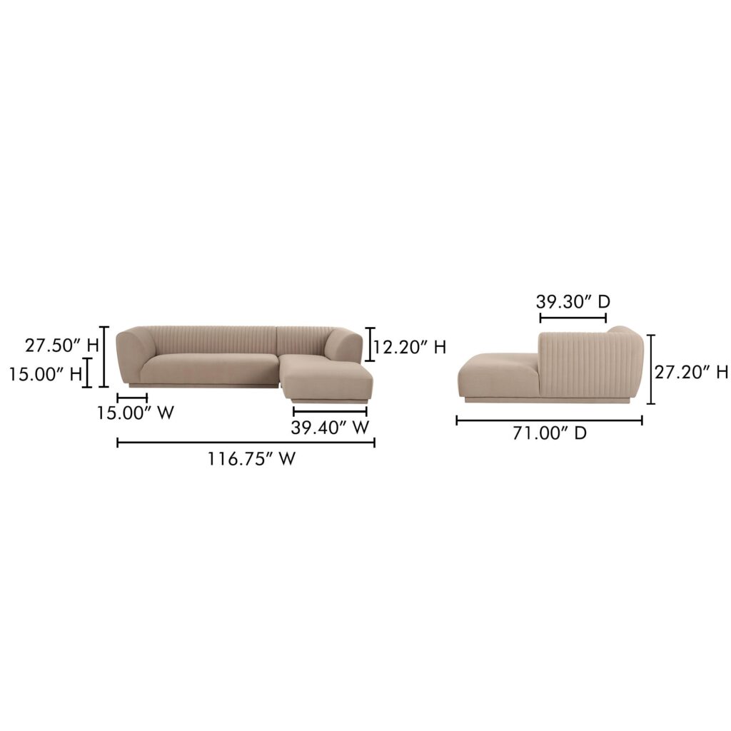 Zandro Sectional Right - Image 10