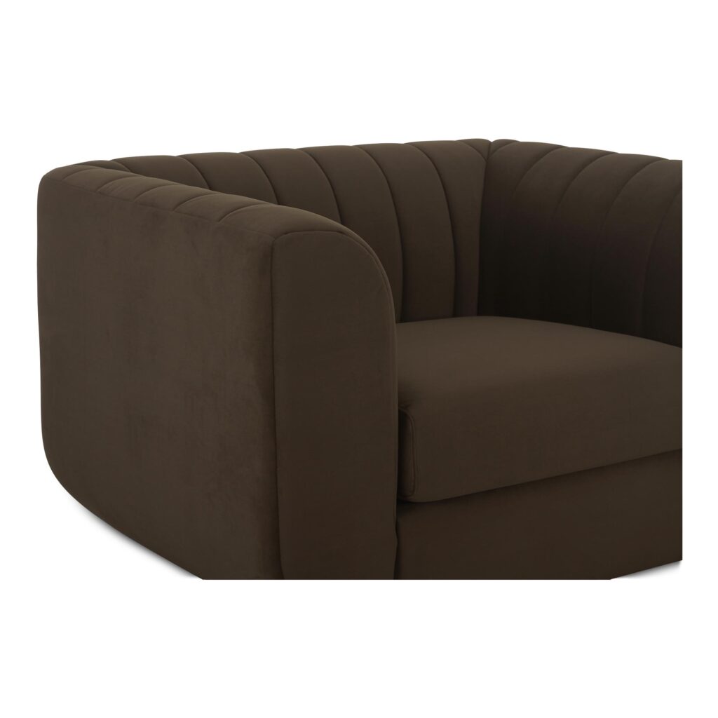 Rosy Lounge Chair Dark Brown - Image 6