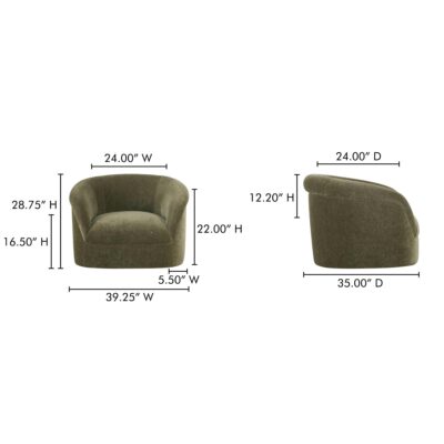 Thora Lounge Chair OA-1039-27 OA 1039 27 70