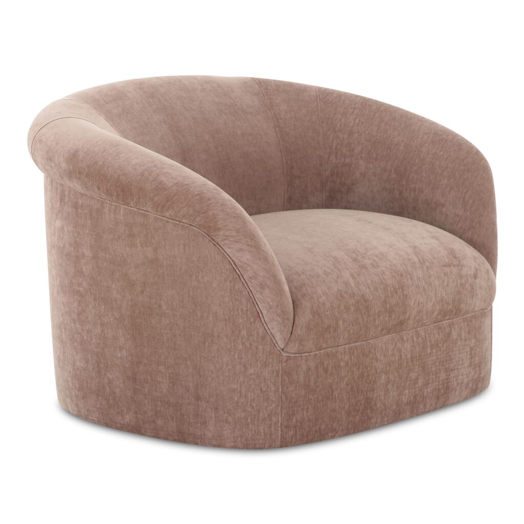 Thora Lounge Chair Blush - Image 2