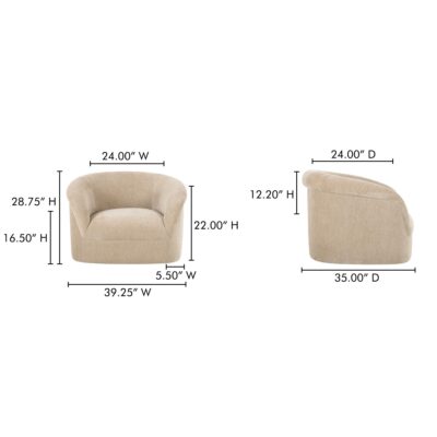 Thora Lounge Chair OA-1039-34 OA 1039 34 70