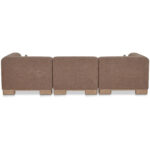June Modular Sofa Dark Brown - Image 4