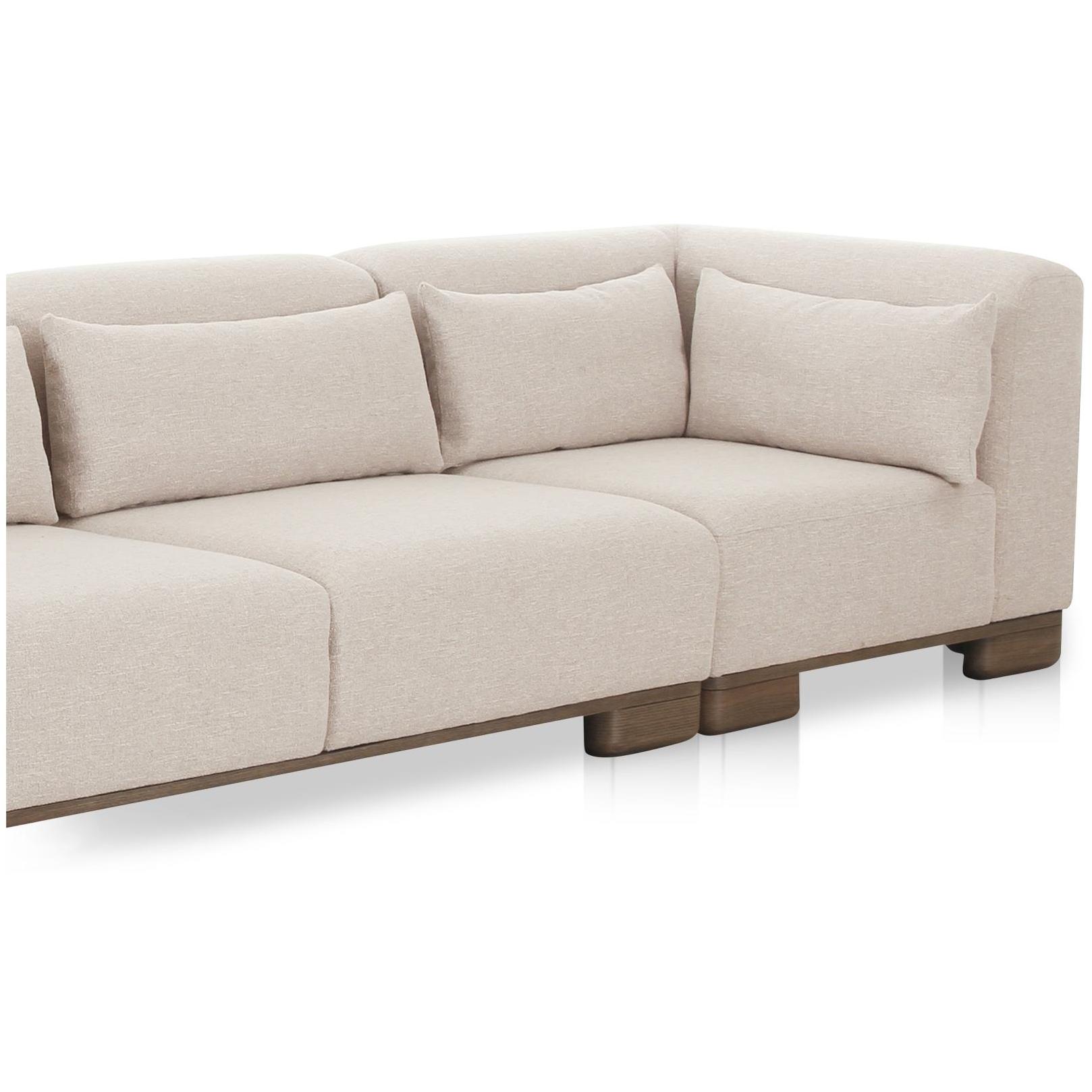 June Modular Sofa Oatmeal 8 June Modular Sofa Oatmeal - Image 8
