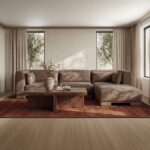 June Lounge Modular Sectional Dark Brown OA-1046-20 OA 1046 20 10