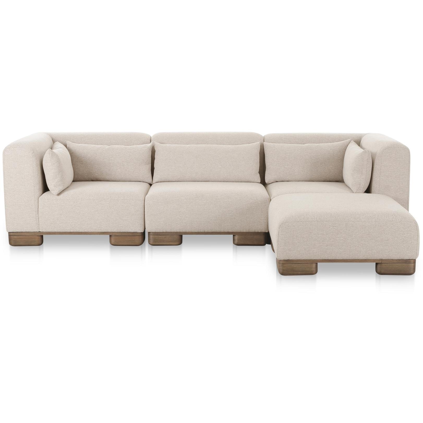June Lounge Modular Sectional Oatmeal
