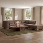 June Dream Modular Sectional Dark Brown OA-1047-20 OA 1047 20 10