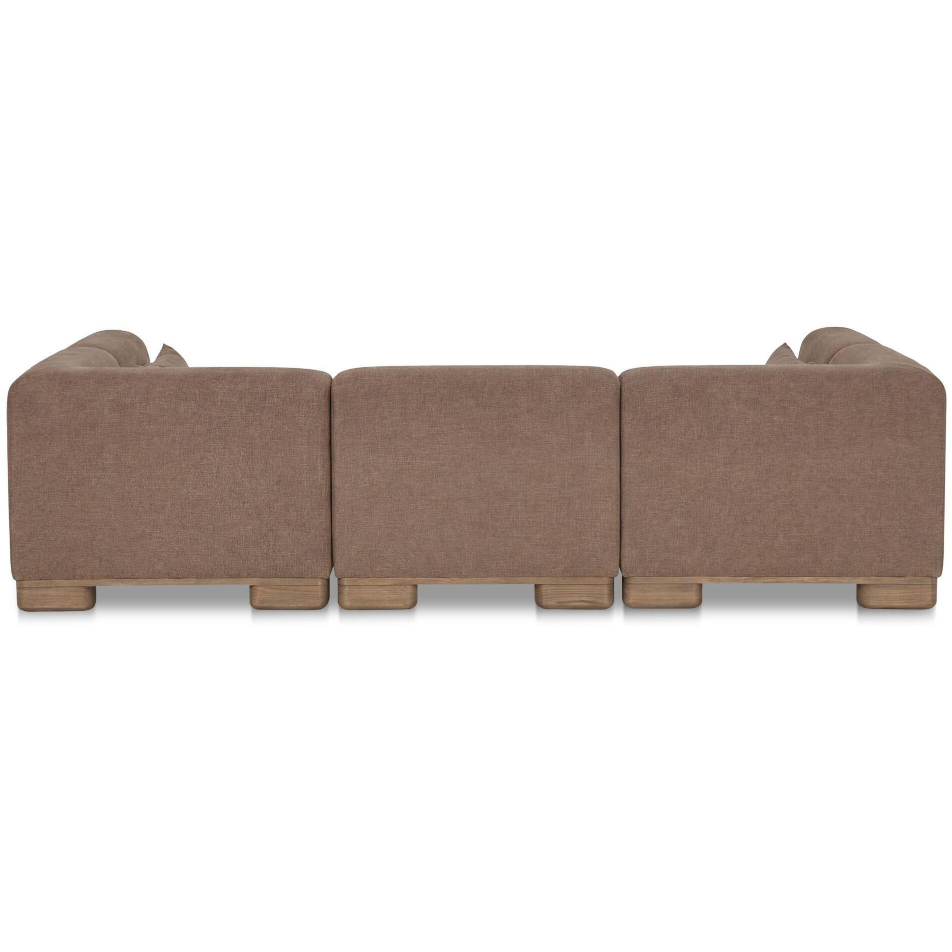 June Dream Modular Sectional Dark Brown 5 June Dream Modular Sectional Dark Brown - Image 5