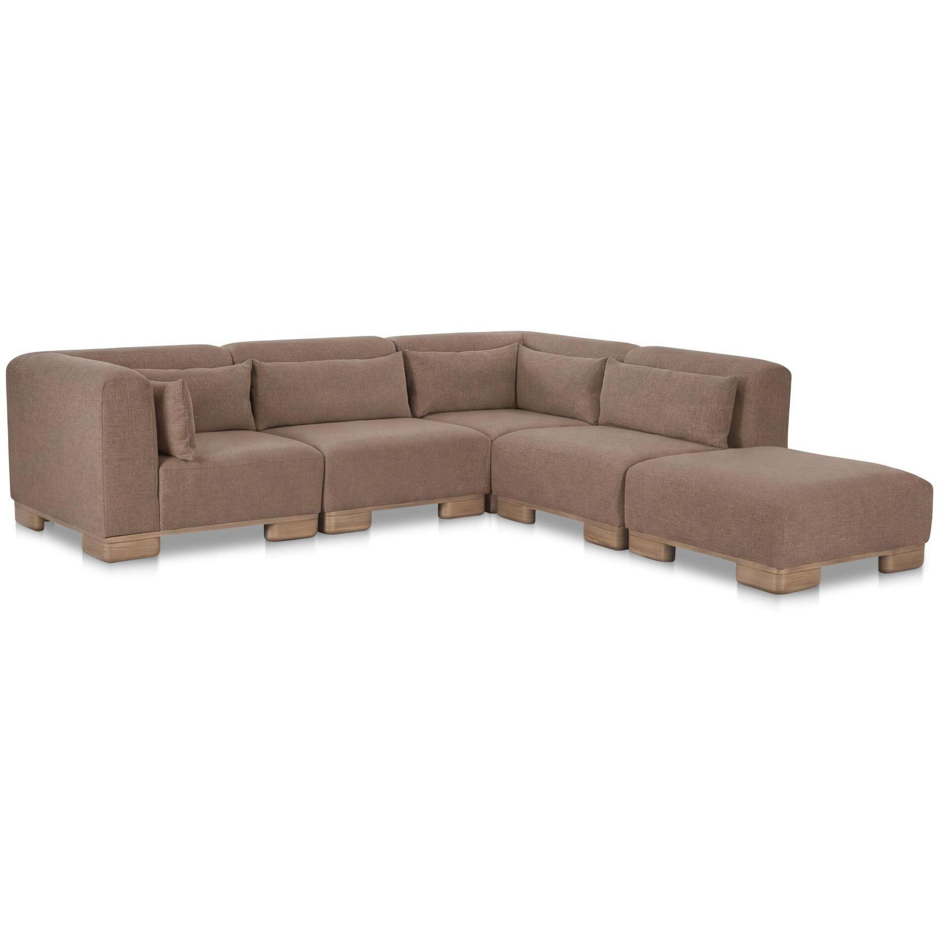 June Dream Modular Sectional Dark Brown 3 June Dream Modular Sectional Dark Brown - Image 3
