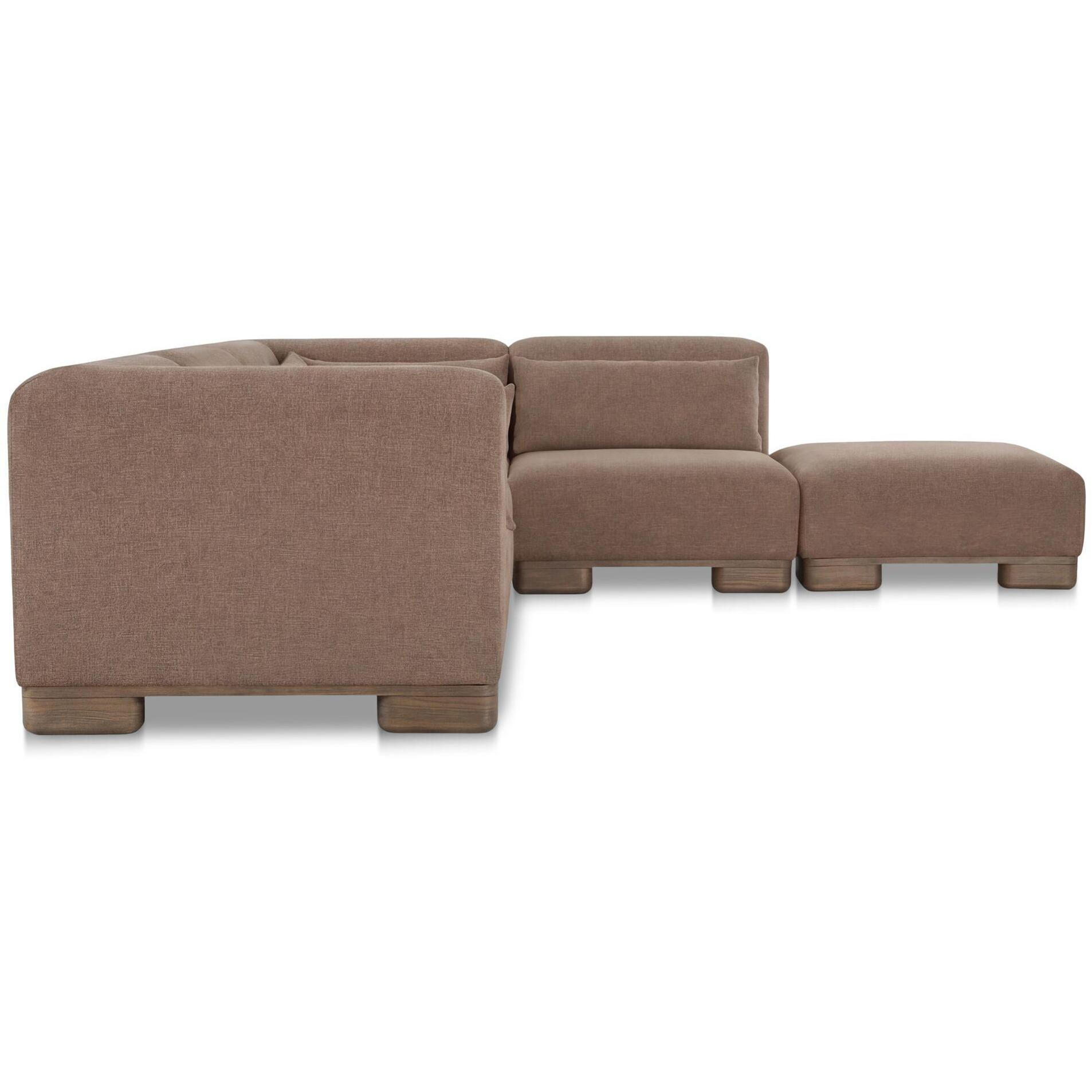 June Dream Modular Sectional Dark Brown 4 June Dream Modular Sectional Dark Brown - Image 4