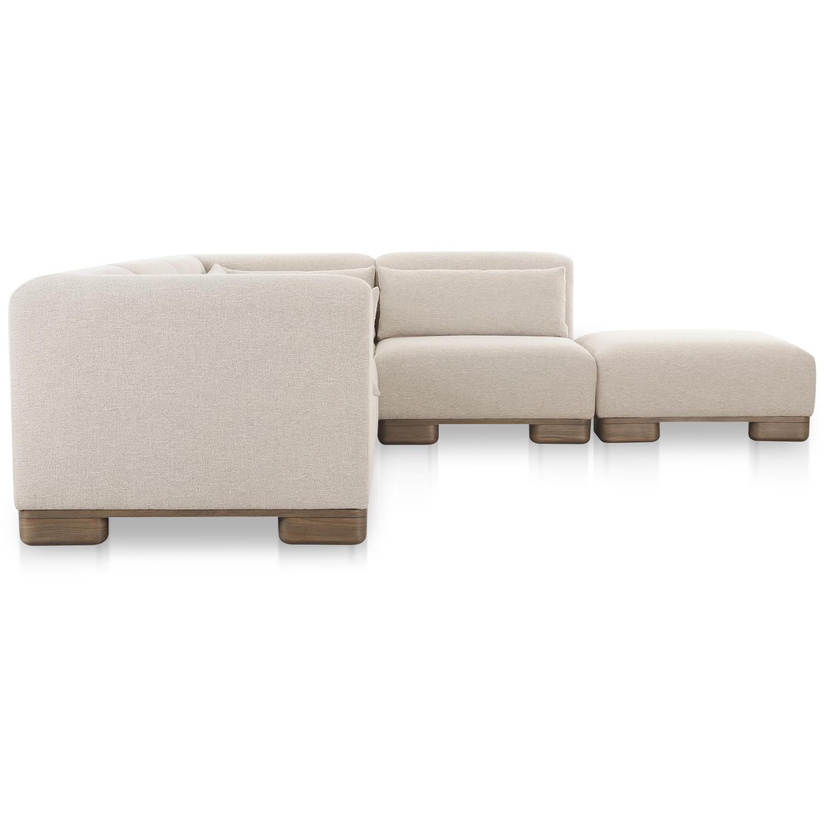 June Dream Modular Sectional Oatmeal 3 June Dream Modular Sectional Oatmeal - Image 3