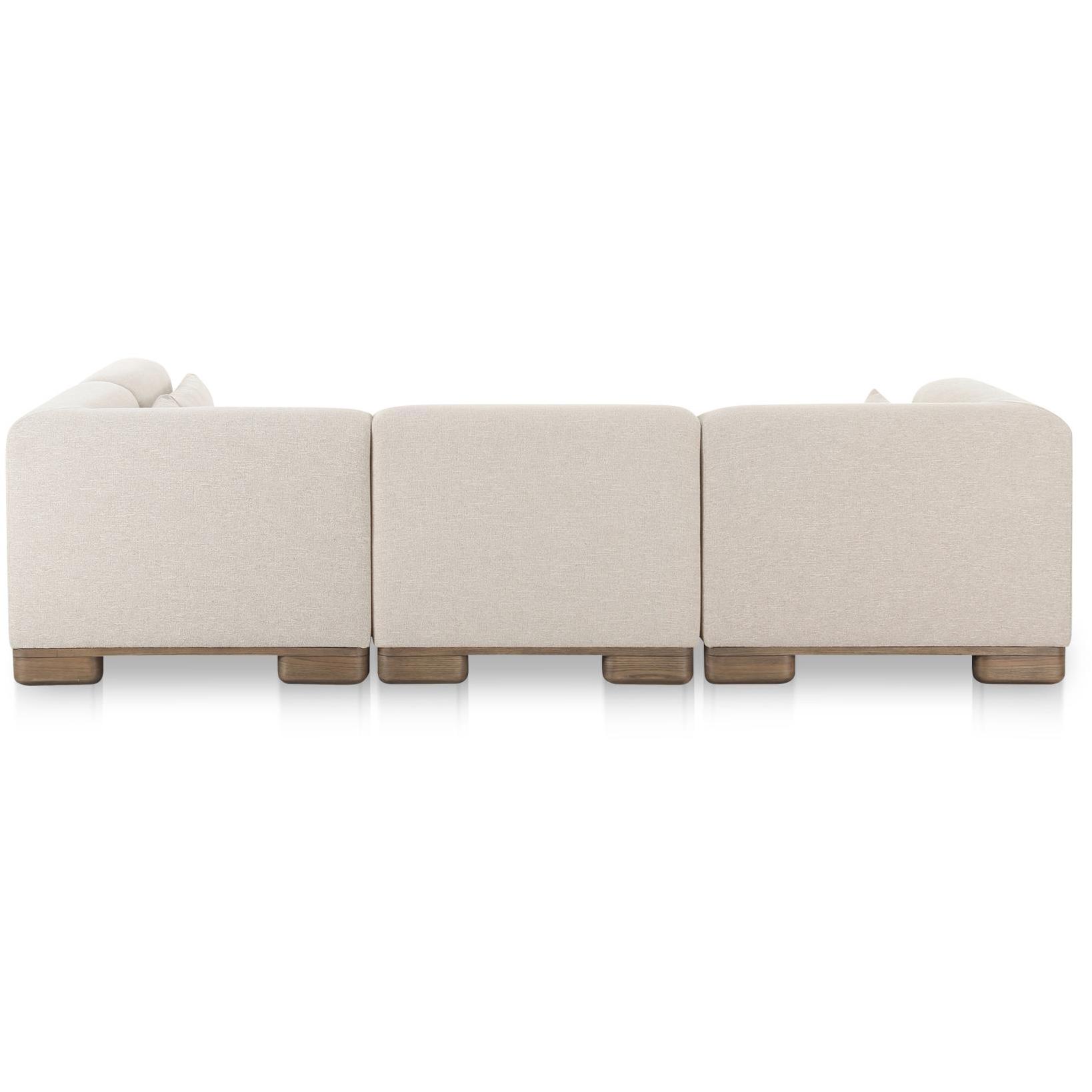 June Dream Modular Sectional Oatmeal 6 June Dream Modular Sectional Oatmeal - Image 6