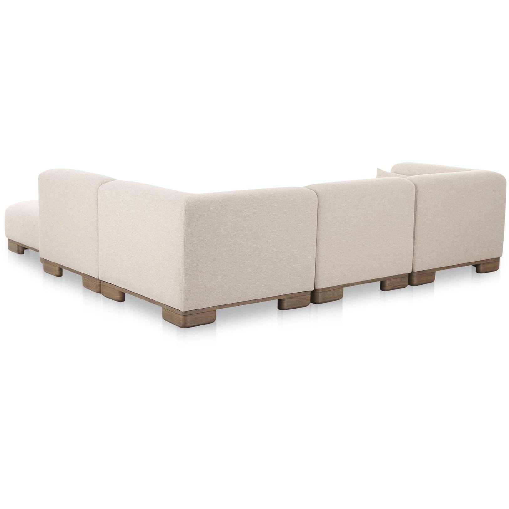 June Dream Modular Sectional Oatmeal 2 June Dream Modular Sectional Oatmeal - Image 2