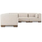 June Classic L-Shaped Modular Sectional Oatmeal OA-1048-34 OA 1048 34 02