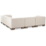 June Classic L-Shaped Modular Sectional Oatmeal OA-1048-34 OA 1048 34 June diagR back silo