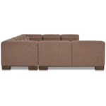 June U Shaped Modular Sectional Dark Brown 11 June U Shaped Modular Sectional Dark Brown - Image 4