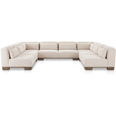 June U Shaped Modular Sectional Oatmeal