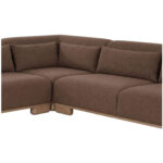 June Corner Modular Sectional Dark Brown 11 June Corner Modular Sectional Dark Brown - Image 5
