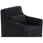 Lydia Slipcover Dining Chair Black 12 Lydia Slipcover Dining Chair Black - Image 5