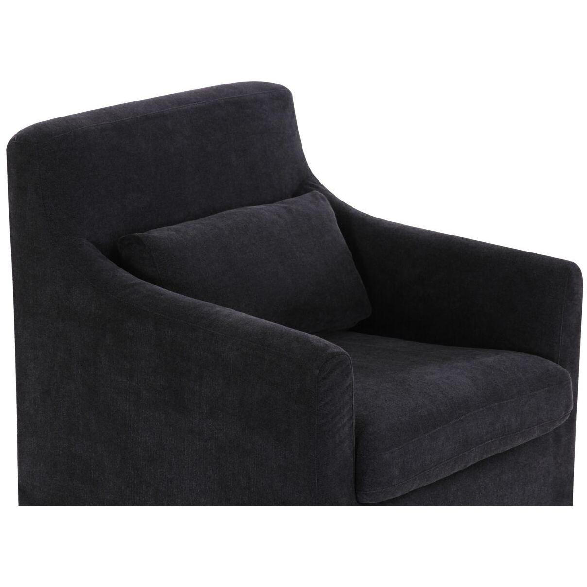 Lydia Slipcover Dining Chair Black 5 Lydia Slipcover Dining Chair Black - Image 5