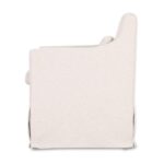 Lydia Slipcover Dining Chair Beige OA-1051-34 OA 1051 34 Lydia side left shadsilo