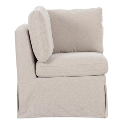 Fable Slipcover Dining Corner Chair Beige OA-1055-34 OA 1055 34 Fable side right shadsilo