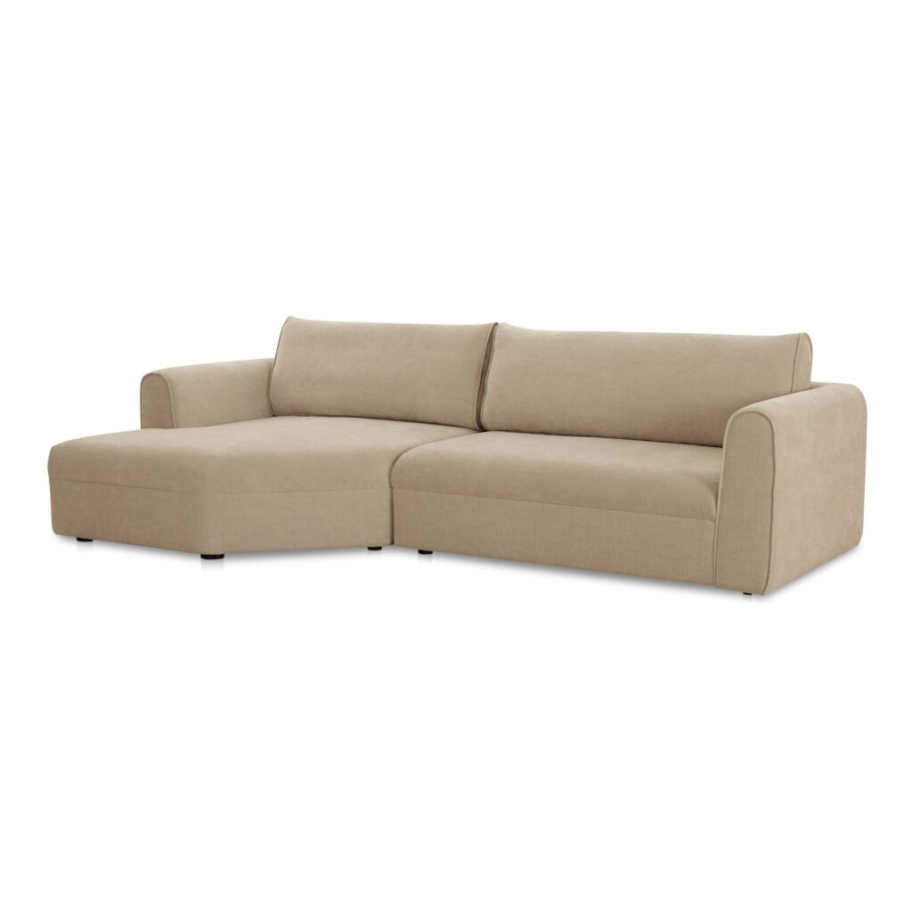 Madrid Left Sectional Cool Beige - Image 2