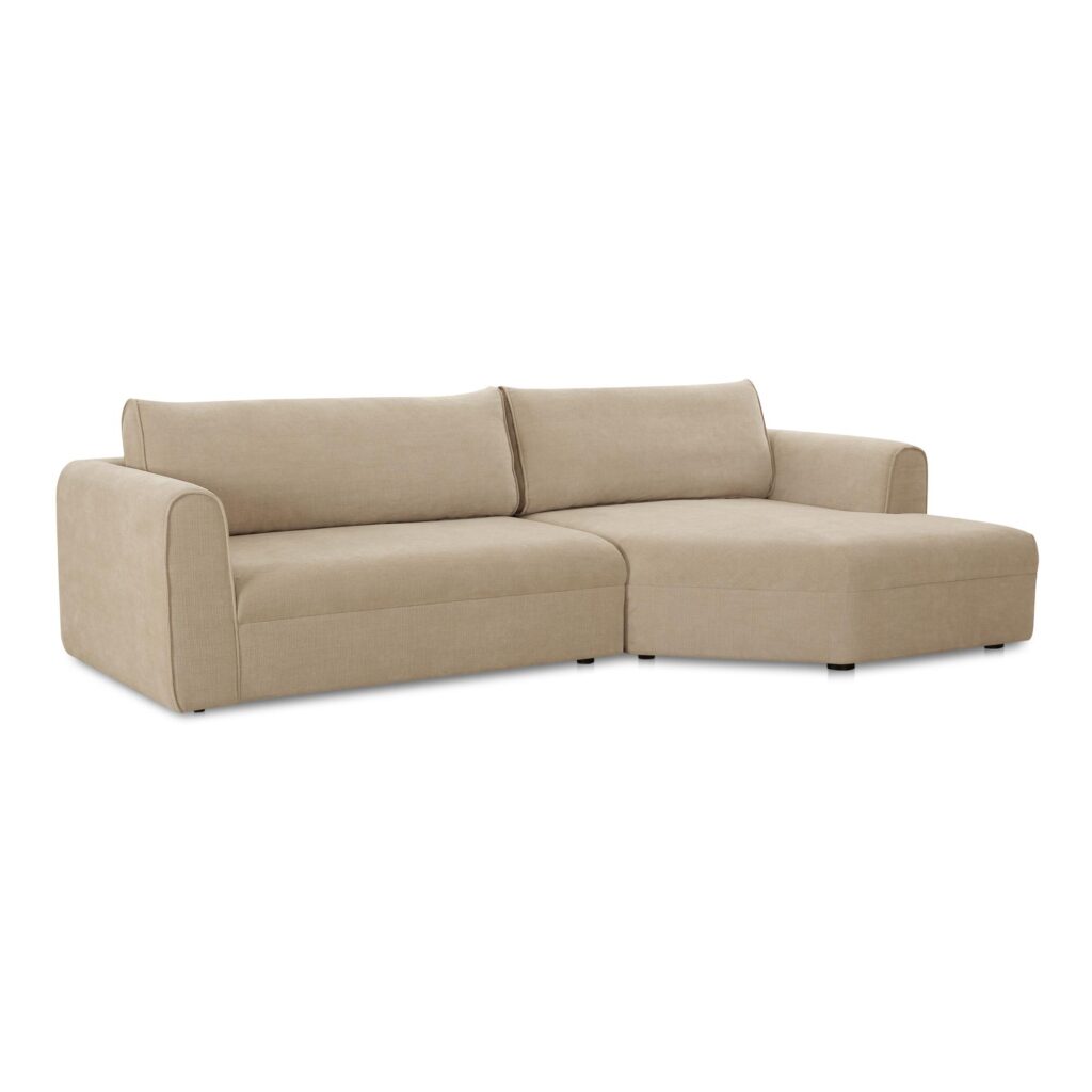 Madrid Right Sectional Cool Beige - Image 2