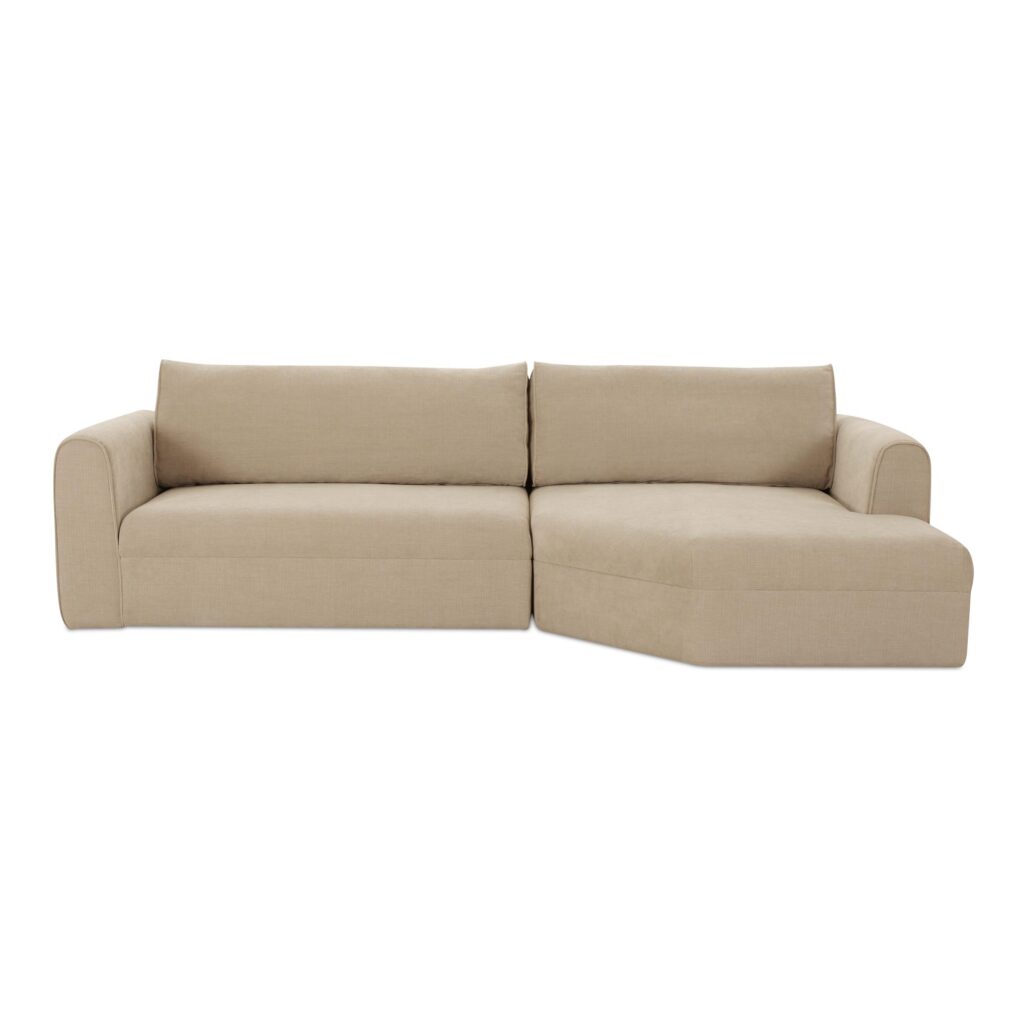 Madrid Right Sectional Cool Beige