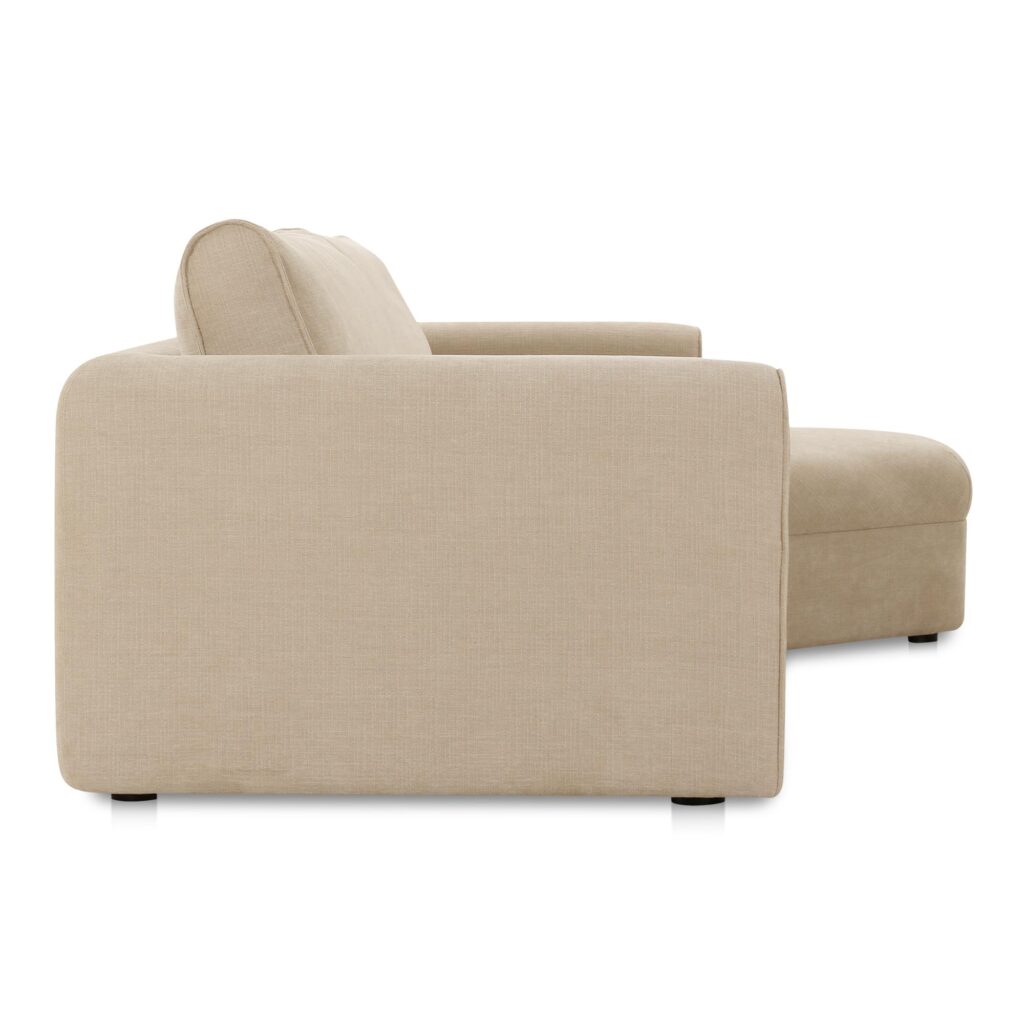 Madrid Right Sectional Cool Beige - Image 4