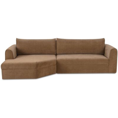 Madrid Left Sectional Taupe