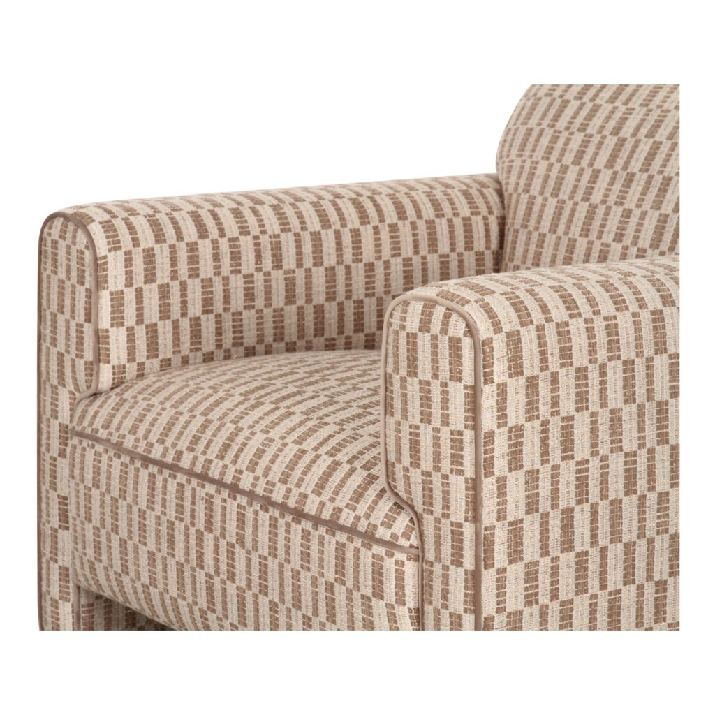 Leo Accent Chair Taupe - Image 6