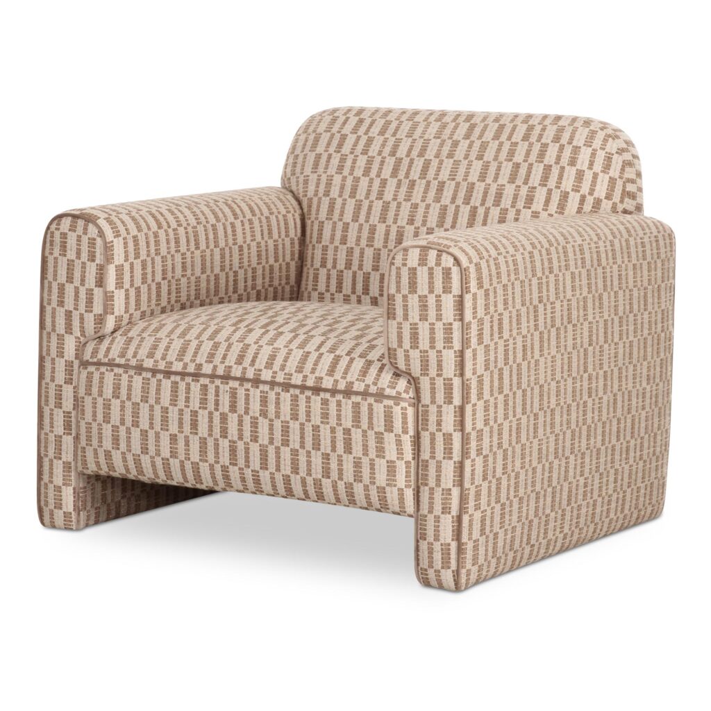 Leo Accent Chair Taupe - Image 3