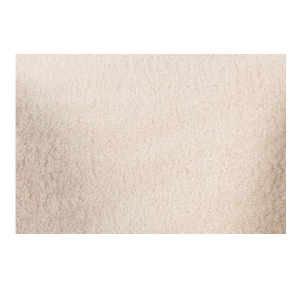 Devlin Lounge Chair Cream Faux Fur - Image 7