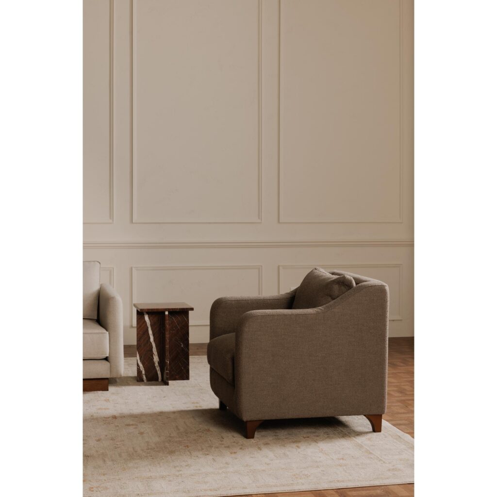 Hewitt Accent Chair Grey - Image 8