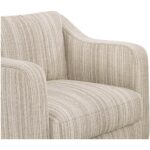 Hewitt Accent Chair Beige Stripe OA-1062-34 OA 1062 34 Hewitt closeup01 shadsilo