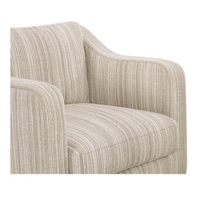 Hewitt Accent Chair Beige Stripe OA-1062-34 OA 1062 34 Hewitt closeup01 shadsilo