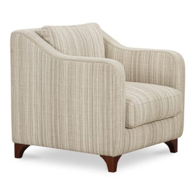 Hewitt Accent Chair Beige Stripe OA-1062-34 OA 1062 34 Hewitt diagR shadsilo