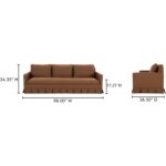 Pellicano Sofa Terracotta OA-1065-12 OA 1065 12 70