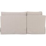 Fable Slipcover Dining Banquette U-Shape Beige 168In OA-1066-34 OA 1066 34 Fable side left shadsilo