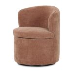 Dane Swivel Dining Chair Heritage Pink OA-1074-33 OA 1074 33 Dane diagL shadsilo