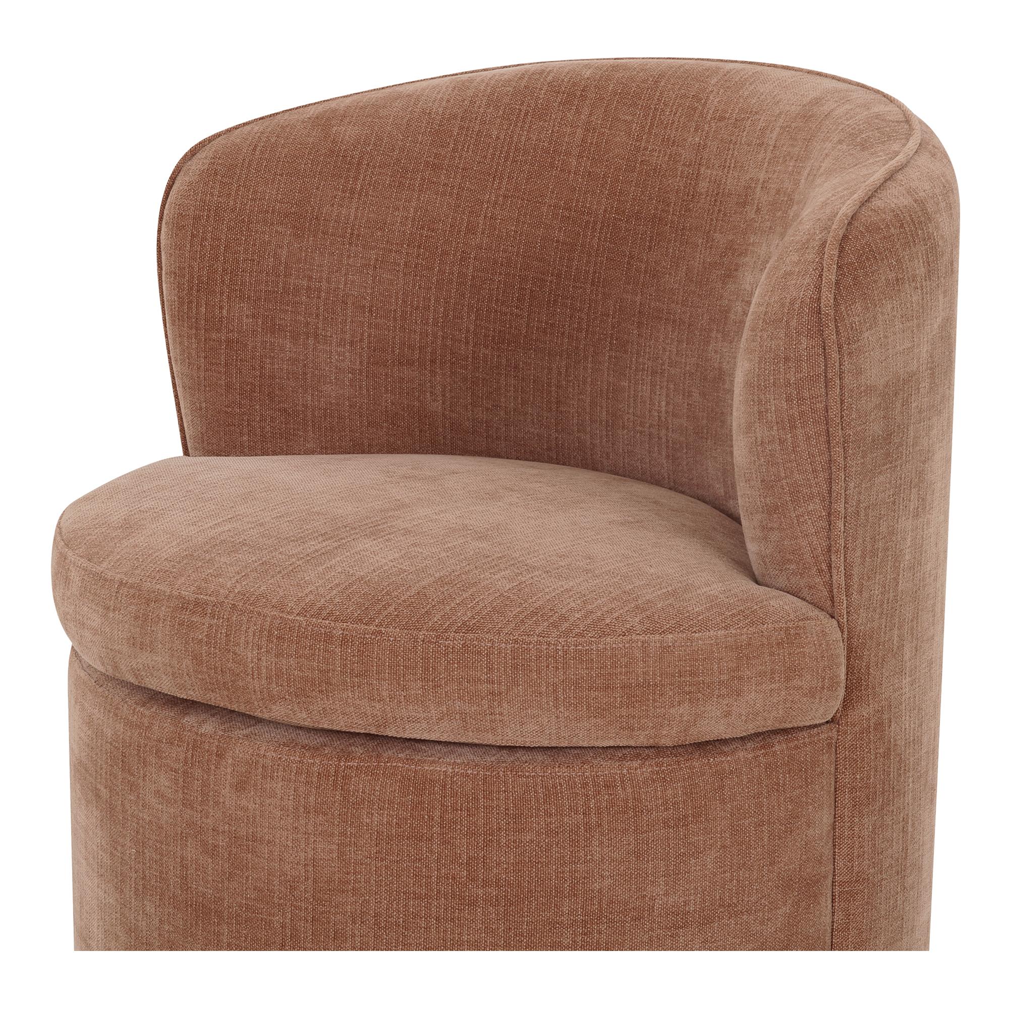 Dane Swivel Dining Chair Heritage Pink 6 Dane Swivel Dining Chair Heritage Pink - Image 6