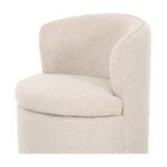 Dane Swivel Dining Chair Oatmeal OA-1074-34 OA 1074 34 Dane closeup shadsilo