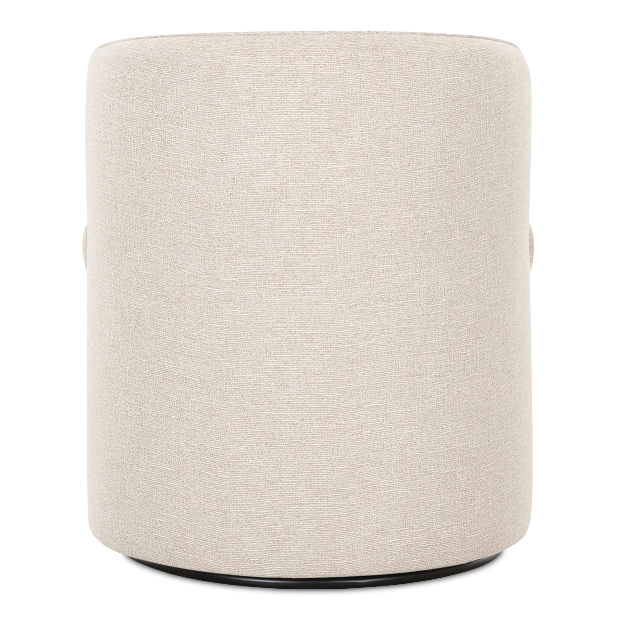 Dane Swivel Dining Chair Oatmeal 5 Dane Swivel Dining Chair Oatmeal - Image 5